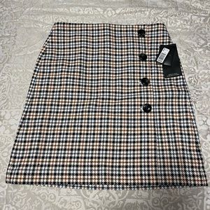 RW&CO Houndstooth Mini Skirt